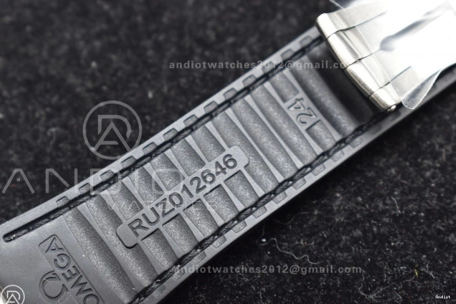 1:1 SBF Black SS A8900 Gummy Super Edition Constellation on Strap Clone Gray Dial Best 0101